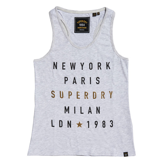 Superdry Γυναικεία αμάνικη μπλούζα